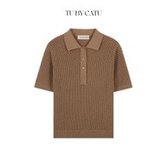 TUBYCATU | ÁO SƠ MI LEN NÂU LỖ 4 NÚT