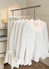 TUBYCATU | ÁO KIỂU JAZZIE WHITE TOP
