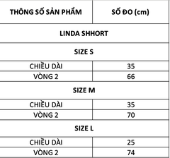 TUBYCATU | QUẦN SHORT LINDA MÀU ĐEN