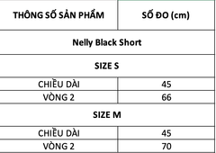 TUBYCATU | Nelly Black Short
