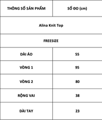 TUBYCATU | Alina Knit Top