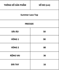 TUBYCATU | Summer Lace Top
