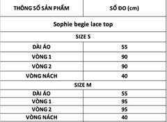 TUBYCATU | Sophie begie lace top