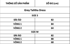 TUBYCATU | Grey Talitha Dress