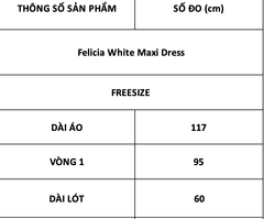 TUBYCATU | Felicia White Maxi Dress