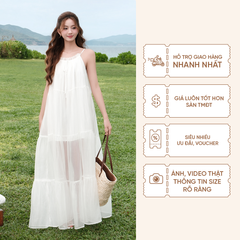 TUBYCATU | Felicia White Maxi Dress
