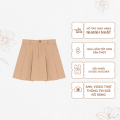 TUBYCATU | CHÂN VÁY XẾP LY NUDE LUCY