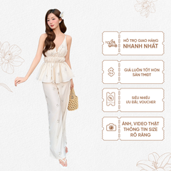 TUBYCATU | STAR STRIPED SET - CREAM