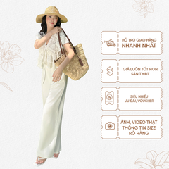TUBYCATU | Quần tây trơn 1 ly Laura Pants nhiều màu