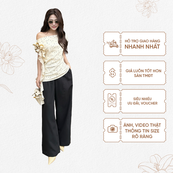 TUBYCATU | KATY BLACK PANTS