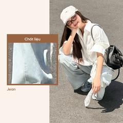 TUBYCATU | LIQUIN PALE BLUE JEANS