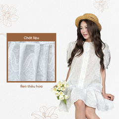 TUBYCAT | LECY WHITE LACE DRESS