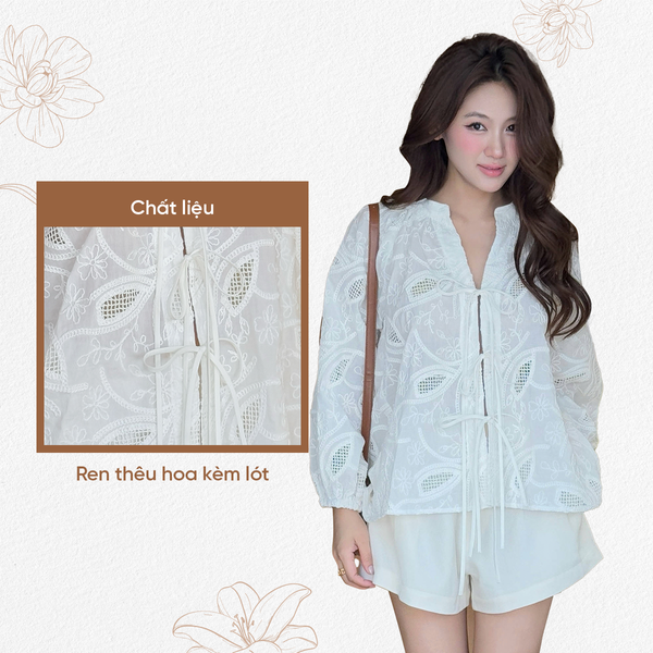 TUBYCATU | ABBEY LACE SHIRT