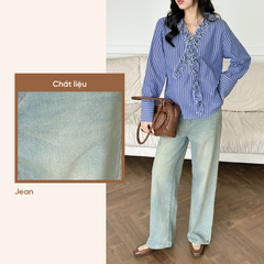 TUBYCATU | ULA STONE GREEN JEANS
