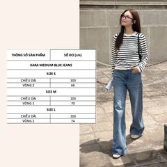 TUBYCATU | KARA MEDIUM BLUE JEANS