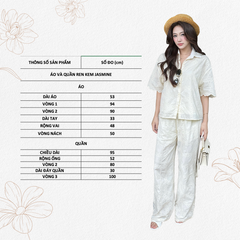 TUBYCATU | ÁO VÀ QUẦN REN KEM JASMINE