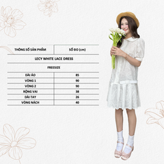 TUBYCAT | LECY WHITE LACE DRESS