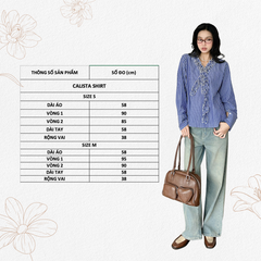 TUBYCATU | ÁO SƠ MI CALISTA SHIRT