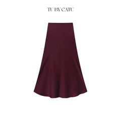 TUBYCATU | SATIN MIDI SKIRT