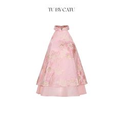 TUBYCATU | ÁO YẾM HỒNG MAI HỒNG/ XANH/ TRẮNG
