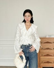 TUBYCATU | QUẦN JEAN SUÔNG PEBBLE - XANH ĐẬM