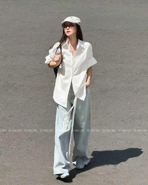 TUBYCATU | LIQUIN PALE BLUE JEANS