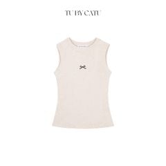 TUBYCATU | ÁO 3 LỖ THÊU NƠ NHIỀU MÀU