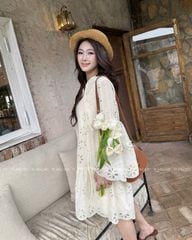 TUBYCATU | LITA BEGIE/ PINK FLORAL DRESS