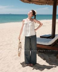 TUBYCATU | LYLOU LACE TOP - WHITE