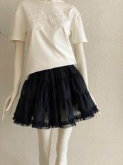 TUBYCATU | CHÂN VÁY ĐEN FLYNN SKIRT