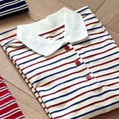 TUBYCATU | Áo polo sọc nhiều màu