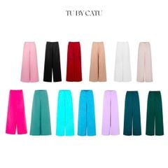 TUBYCATU | Quần lụa dài ống xuông nhiều màu