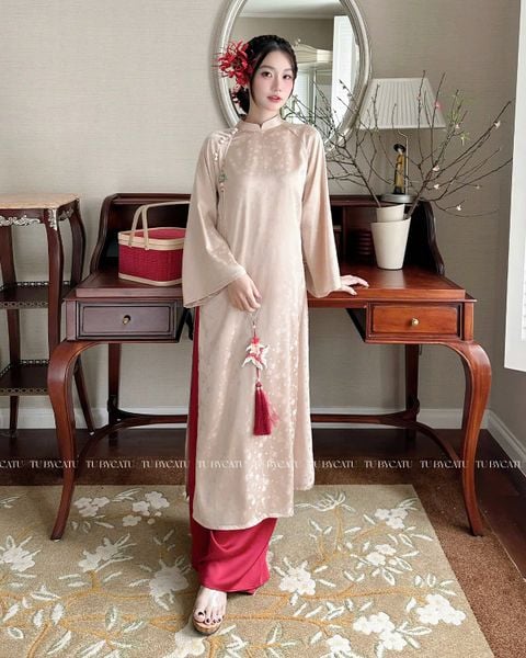 TUBYCATU | ÁO DÀI VÂN SAM (KHÔNG KÈM QUẦN - PHỤ KIỆN)