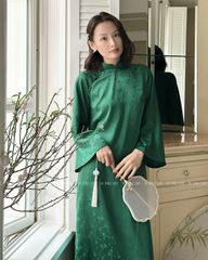 TUBYCATU | ÁO DÀI VÂN SAM (KHÔNG KÈM QUẦN - PHỤ KIỆN)