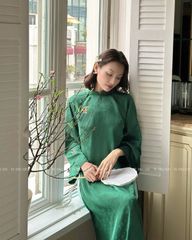 TUBYCATU | ÁO DÀI VÂN SAM (KHÔNG KÈM QUẦN - PHỤ KIỆN)