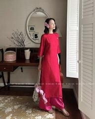 TUBYCATU | ÁO DÀI NHƯ TÂM ( KÈM PHỤ KIỆN - KHÔNG KÈM QUẦN)