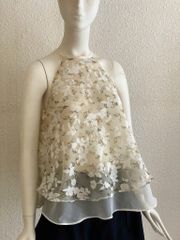 TUBYCATU | Áo yếm bông ép 2 tầng phối organza