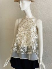 TUBYCATU | Áo yếm bông ép 2 tầng phối organza