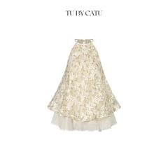 TUBYCATU | Áo yếm bông ép 2 tầng phối organza