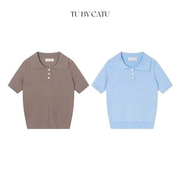 TUBYCATU | CREAMY KNIT TOP