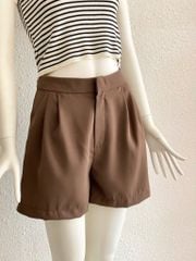 TUBYCATU | Quần short trơn nhiều màu Bella Pinky/ Brownie/ Black