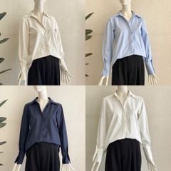 TUBYCATU | Áo sơ mi trơn nhiều màu