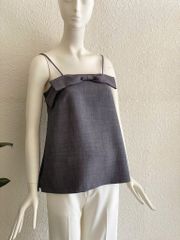 TUBYCATU | BOW GREY TOP