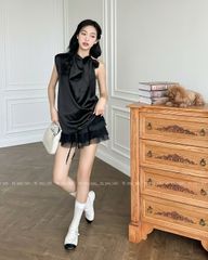 TUBYCATU | CHÂN VÁY AIMEE WHITE/ BLACK SKIRT