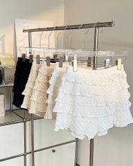 TUBYCATU | Donna Ruffle Lace Skirt nhiều màu