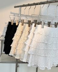 TUBYCATU | Donna Ruffle Lace Skirt nhiều màu