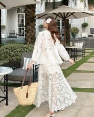 TUBYCATU | Lace Maxi Skirt