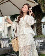 TUBYCATU | Lace Maxi Skirt