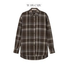 TUBYCATU| Brown Plaid Shirt