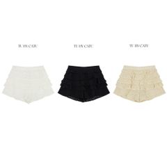 TUBYCATU | Donna Ruffle Lace Skirt nhiều màu